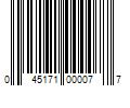 Barcode Image for UPC code 045171000077. Product Name: 