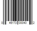 Barcode Image for UPC code 045173000402