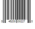 Barcode Image for UPC code 045200002270