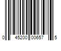 Barcode Image for UPC code 045200006575