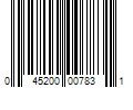 Barcode Image for UPC code 045200007831