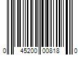 Barcode Image for UPC code 045200008180