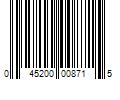 Barcode Image for UPC code 045200008715