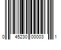 Barcode Image for UPC code 045230000031