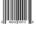 Barcode Image for UPC code 045242000135