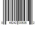 Barcode Image for UPC code 045242005352