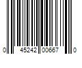 Barcode Image for UPC code 045242006670