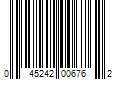 Barcode Image for UPC code 045242006762