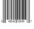 Barcode Image for UPC code 045242025497