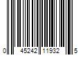 Barcode Image for UPC code 045242119325