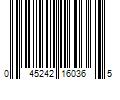 Barcode Image for UPC code 045242160365