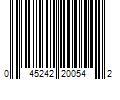 Barcode Image for UPC code 045242200542