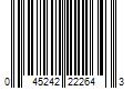 Barcode Image for UPC code 045242222643