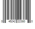 Barcode Image for UPC code 045242223800