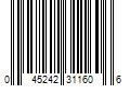 Barcode Image for UPC code 045242311606