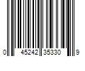 Barcode Image for UPC code 045242353309