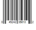 Barcode Image for UPC code 045242356102