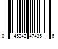 Barcode Image for UPC code 045242474356