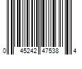 Barcode Image for UPC code 045242475384