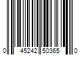 Barcode Image for UPC code 045242503650