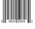 Barcode Image for UPC code 045242508082