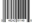 Barcode Image for UPC code 045242511495