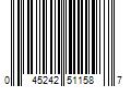 Barcode Image for UPC code 045242511587