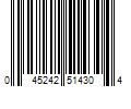 Barcode Image for UPC code 045242514304