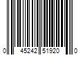 Barcode Image for UPC code 045242519200