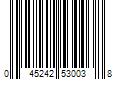 Barcode Image for UPC code 045242530038