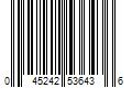 Barcode Image for UPC code 045242536436