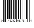 Barcode Image for UPC code 045242537754