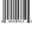 Barcode Image for UPC code 045242538195