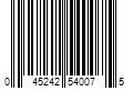 Barcode Image for UPC code 045242540075