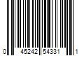 Barcode Image for UPC code 045242543311