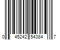 Barcode Image for UPC code 045242543847