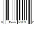 Barcode Image for UPC code 045242560332