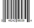 Barcode Image for UPC code 045242560394