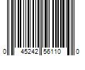 Barcode Image for UPC code 045242561100