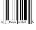 Barcode Image for UPC code 045242600205