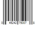 Barcode Image for UPC code 045242750078