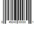 Barcode Image for UPC code 045243000301