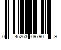 Barcode Image for UPC code 045263097909