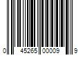 Barcode Image for UPC code 045265000099