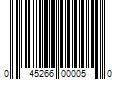 Barcode Image for UPC code 045266000050