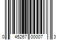 Barcode Image for UPC code 045267000073