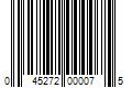 Barcode Image for UPC code 045272000075