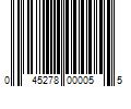 Barcode Image for UPC code 045278000055