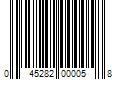 Barcode Image for UPC code 045282000058