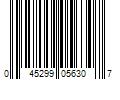 Barcode Image for UPC code 045299056307